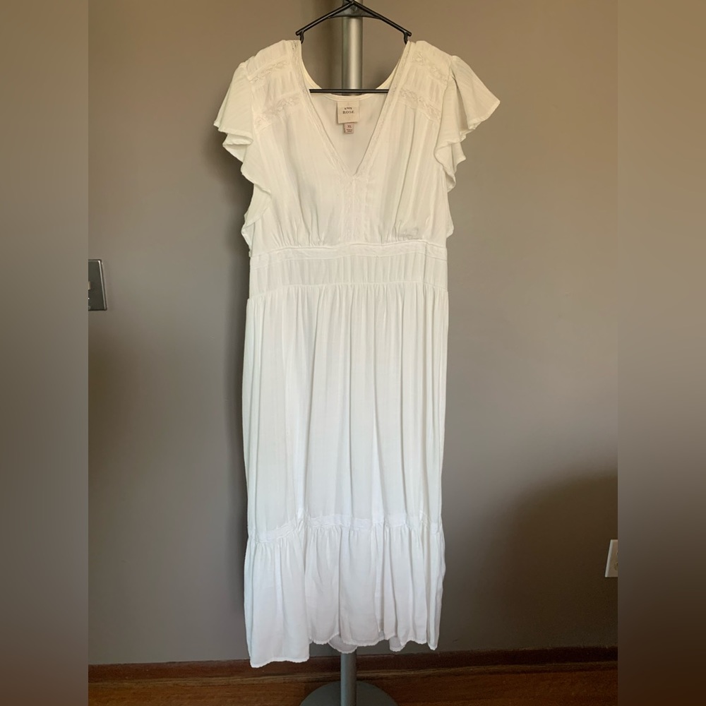 White Maxi Dress by Knox Rose